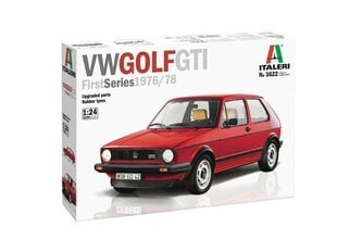 Сборная пластиковая модель. Italeri - VW Golf GTI First Series 1976/78, 1/24, 3622 цена и информация | Конструкторы и кубики | kaup24.ee