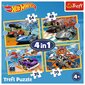 Pusle Trefl Hot Wheels, 204 d. hind ja info | Pusled | kaup24.ee