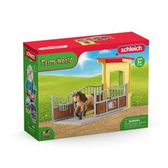 Schleich Farm World poniboks koos Islandi hobusega цена и информация | Игрушки для мальчиков | kaup24.ee