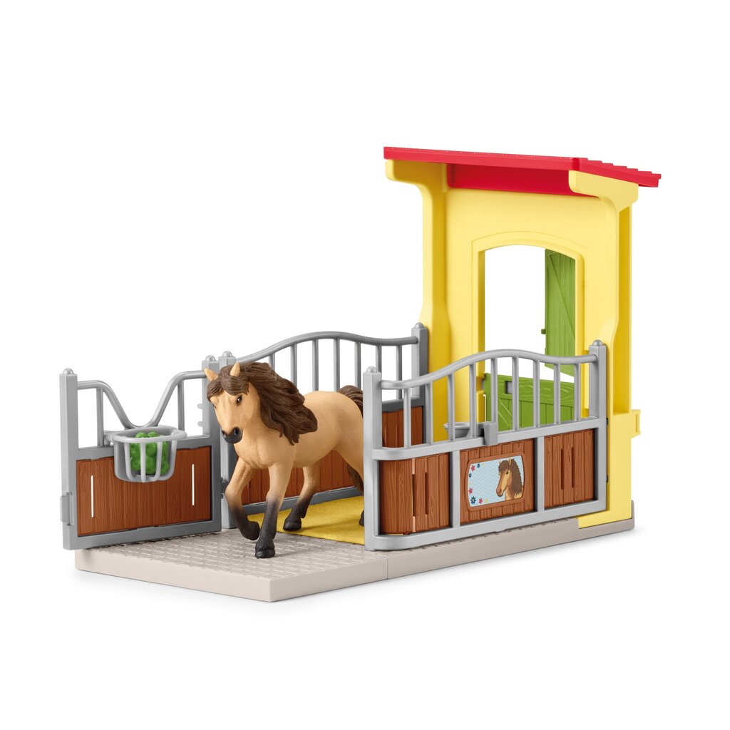 Schleich Farm World poniboks koos Islandi hobusega hind ja info | Poiste mänguasjad | kaup24.ee