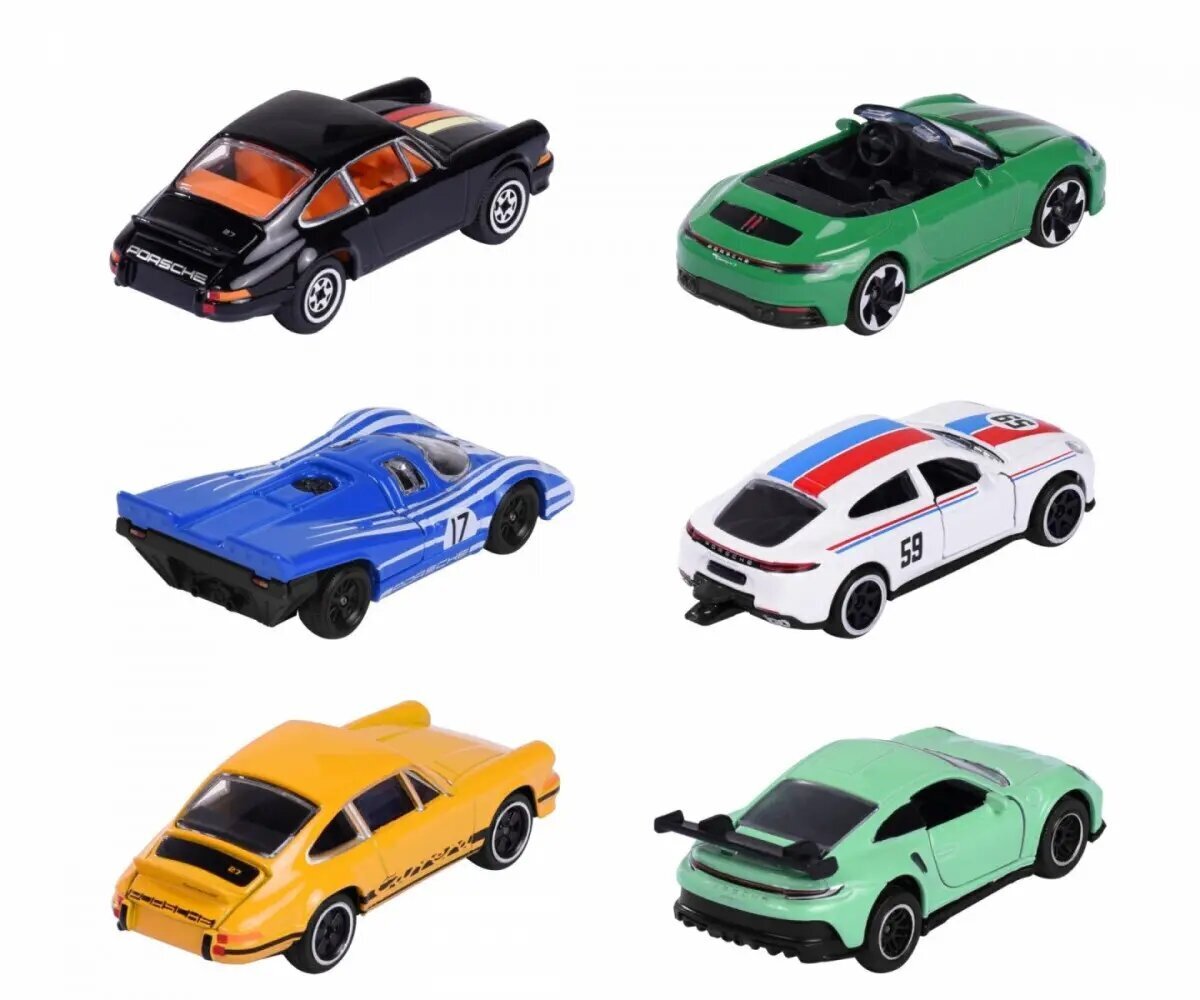 Mänguauto komplekt Majorette Porsche Premium Cars цена и информация | Poiste mänguasjad | kaup24.ee