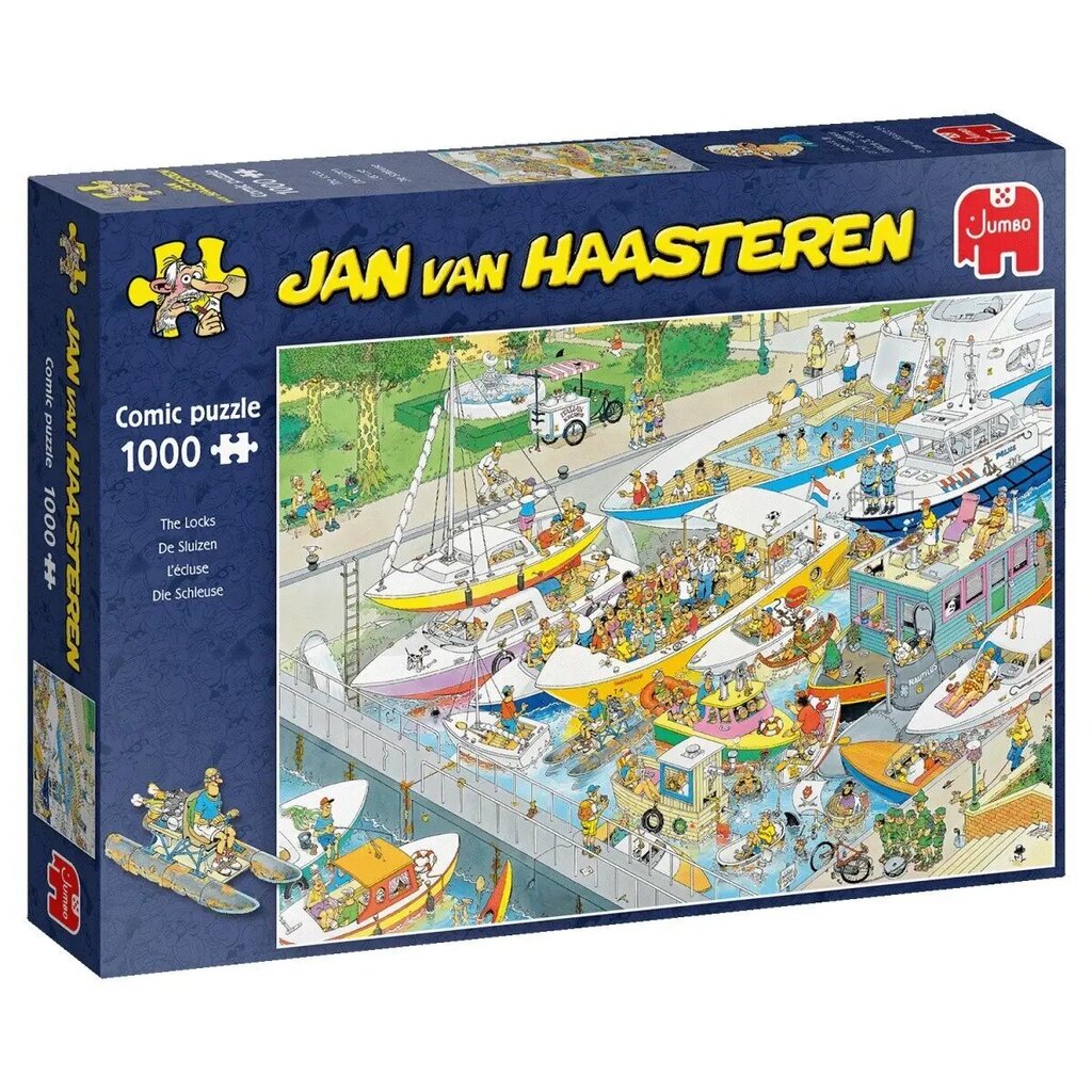 Pusle Jumbo Jan van Haasteren Lukud, 1000 d. hind ja info | Pusled | kaup24.ee