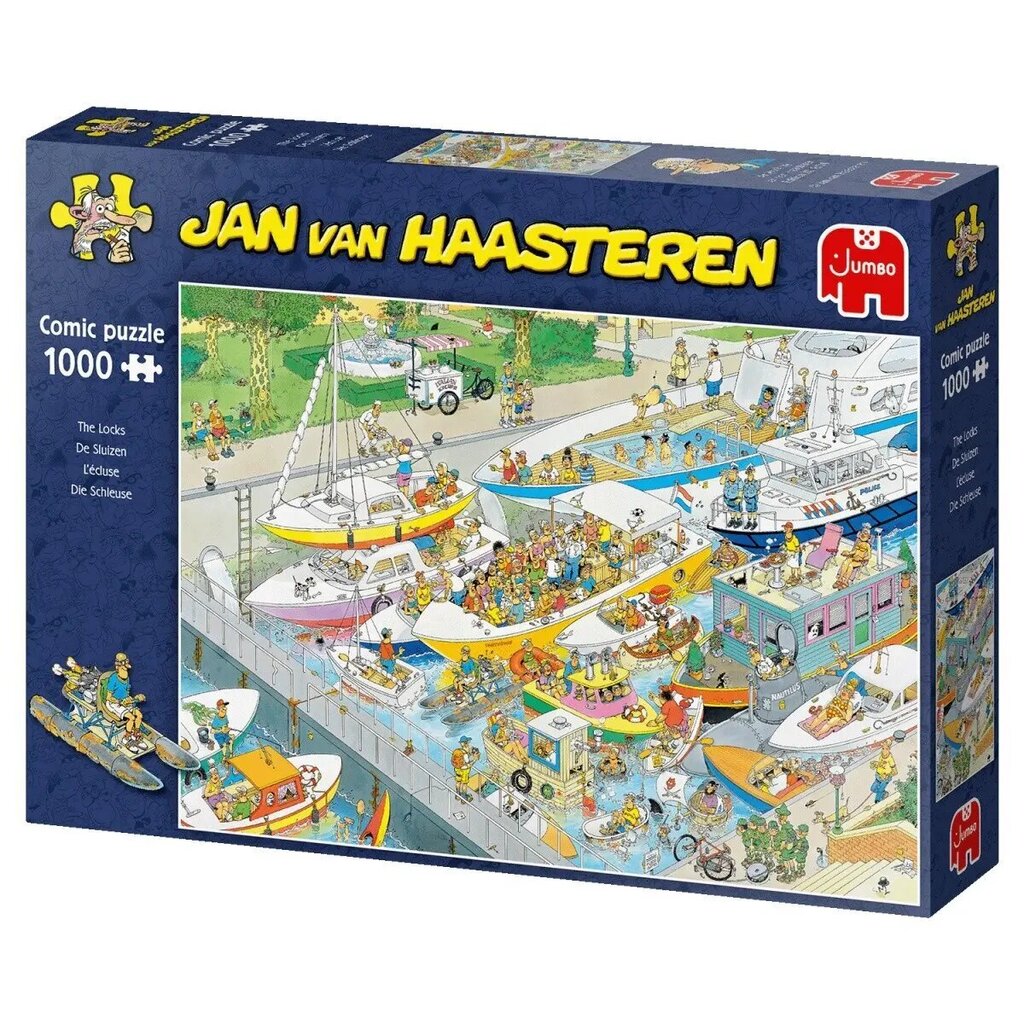 Pusle Jumbo Jan van Haasteren Lukud, 1000 d. hind ja info | Pusled | kaup24.ee