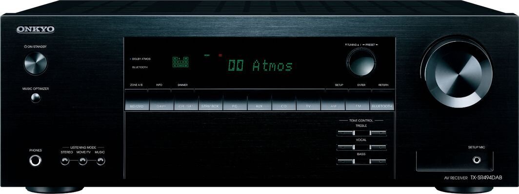 Onkyo TX-SR494 hind ja info | Kodukinod | kaup24.ee