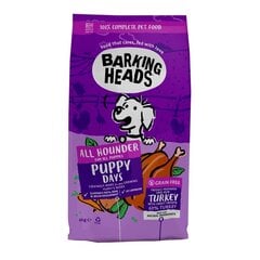 Сухой корм Barking Heads Puppy Days для молодых собак с индейкой, 6 кг цена и информация | Сухой корм для собак | kaup24.ee