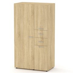 Шкаф Shkaf -19, коричневый цена и информация | Шкафы | kaup24.ee