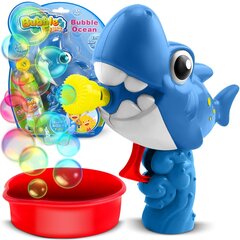 Mullimasin Bubble Fun Shark, sinine, 12x5,5x11 cm цена и информация | Игрушки для песка, воды, пляжа | kaup24.ee