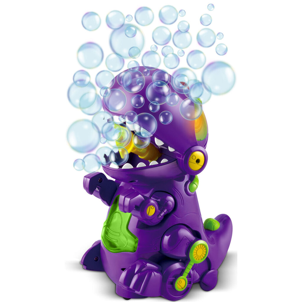 Mullimasin meloodiaga Bubble Fun Dinosaurus, lilla, 11,5x16x21 cm цена и информация | Mänguasjad (vesi, rand ja liiv) | kaup24.ee