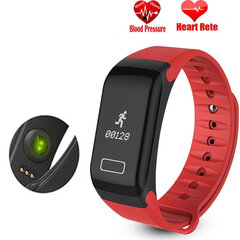 Wearfit F1, punane hind ja info | Nutivõrud (fitness tracker) | kaup24.ee