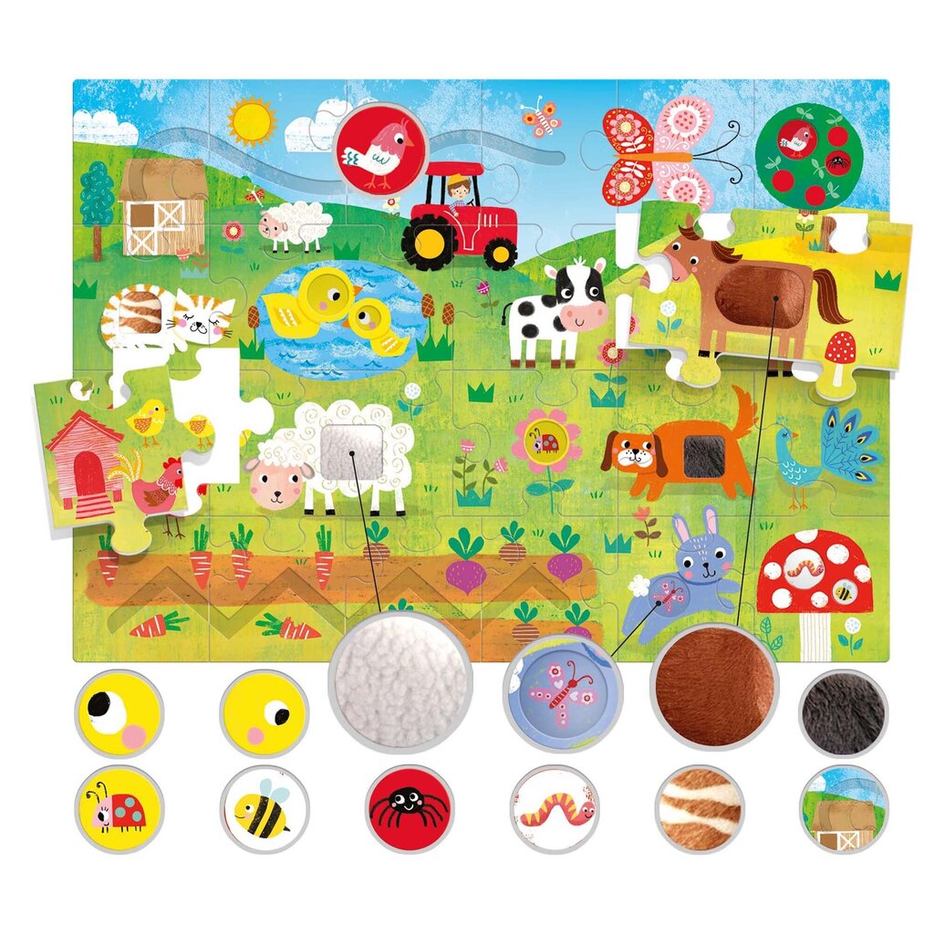 Montessori pusle Headu "Taluelu" цена и информация | Pusled | kaup24.ee