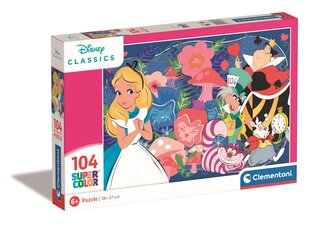 Pusle Clementoni 104 tk, Supercolor DisneyClassic 25748 цена и информация | Пазлы | kaup24.ee