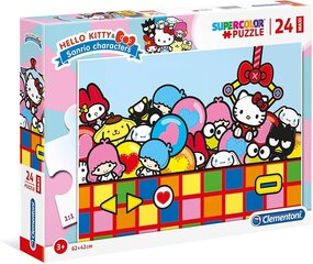 Пазл Clementoni Puzzle Hello Kitty 24202, 24 деталей цена и информация | Пазлы | kaup24.ee