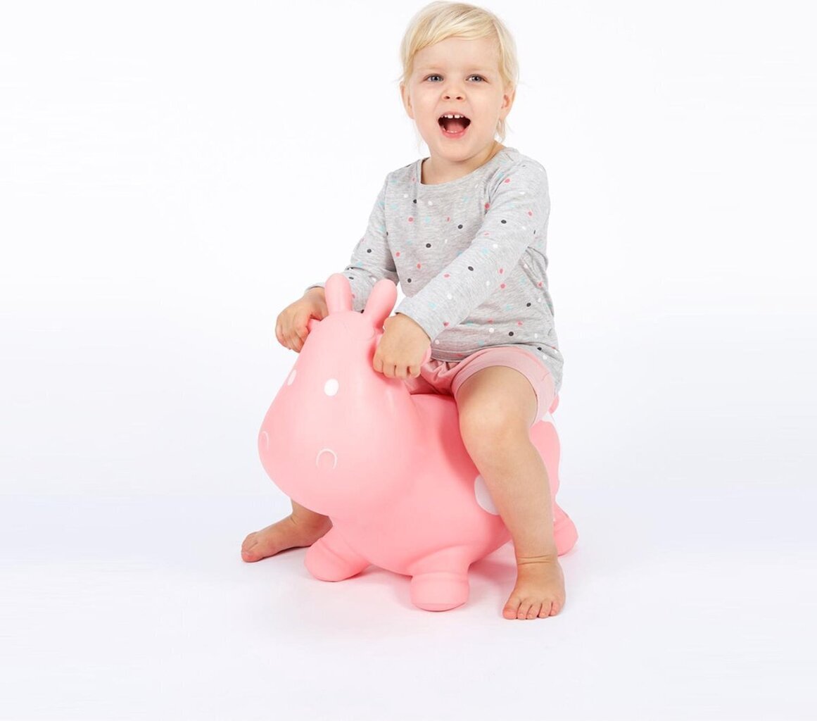 Täispuhutav hüppemänguasi lastele Hoppimals Tootiny Cow, roosa hind ja info | Täispuhutavad veemänguasjad ja ujumistarbed | kaup24.ee
