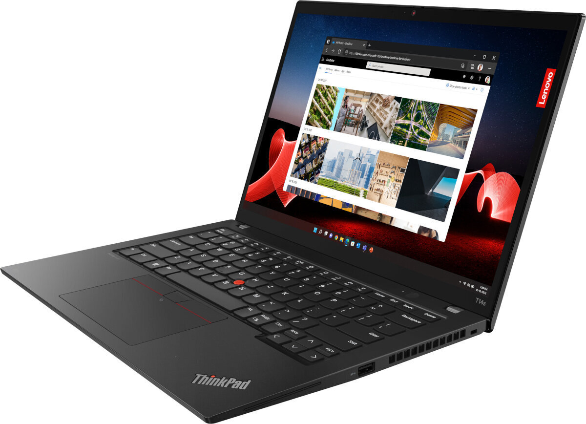 Lenovo ThinkPad T14s (Gen 4) 21F6005BMX цена и информация | Sülearvutid | kaup24.ee