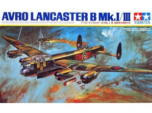 Сборная пластиковая модель. Tamiya - Lancaster B MK44.I/III, 1/48, 61112 цена и информация | Конструкторы и кубики | kaup24.ee