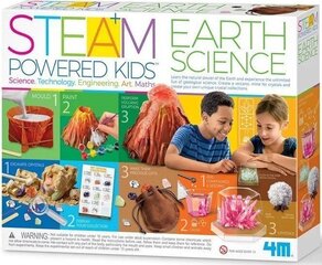Õppekomplekt Steam Earth Sciences 4M цена и информация | Развивающие игрушки и игры | kaup24.ee