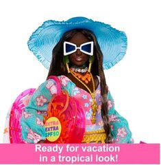 Описание
Куклы Barbie Extra Fly путешествуют стильно и смело подходят для разных туристических направлений! Каждая переносная кукла имеет свой неповторимый внешний вид и идеально подходит для отдыха на снегу, в пустыне, на сафари или на пляже. Аксессуары на туристическую тематику, такие как большие дорожные сумки и паспорта, побуждают детей увлекаться рассказыванием историй с ДОПОЛНИТЕЛЬНО ВЕСЕЛЫМ УДОВОЛЬСТВИЕМ! Каждый из них продается отдельно и зависит от наличия. Куклы Барби не могут стоять в одиночку. Цвета и декор могут отличаться. Куклы Barbie Extra Fly готовы к отпуску в модной моде и с дополнительным стилем! Каждая кукла поставляется с аксессуарами на туристическую тематику и стилем, которые станут ярким акцентом. Кукла Барби отправляется на пляж! Эта позиционная кукла с шарнирным корпусом готова повеселиться на солнце! Она демонстрирует свой уверенный пляжный стиль в тропическом купальнике, джинсовой юбке Extra Motif, накидке до пола и розовых сандалиях на платформе. Все дело в дополнительных деталях! В комплект поставки куклы Барби входят 15 аксессуаров, таких как тропический напиток, пляжная шляпа большого размера, серьги в форме пальмы и солнцезащитные очки, которые вдохновляют на самовыражение и увлекательный стиль. Дорожные вещи дополняют повествование. К этой кукле в пляжном стиле прилагается большая пляжная сумка в форме сердца, багажная бирка с морскими ракушками, паспорт, билет на самолет и солнцезащитный брелок. Куклы Barbie Extra Fly, в которых так много забавных стильных вещей и дорожных вещей, станут отличным подарком для детей, которые любят моду и путешествия!
Номер детали
HPB14
Бренд Барби Экстра
Серия «Барби»
Минимальный возраст 3 года
Пол Девочки
Продукт с батарейным питанием нет
Батареи в комплекте
Питание Не применимо цена и информация | Игрушки для девочек | kaup24.ee