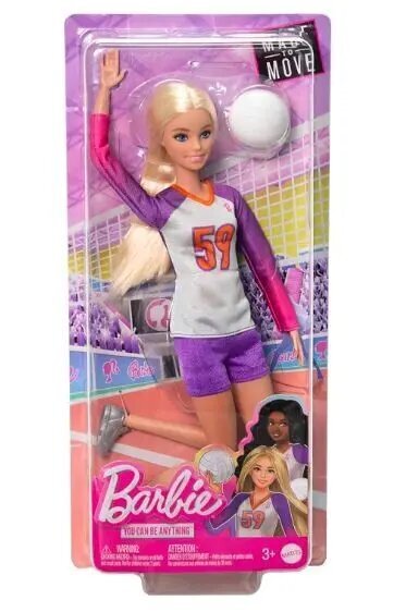 Barbie võrkpallinukk hind ja info | Tüdrukute mänguasjad | kaup24.ee