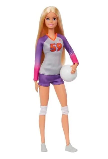 Barbie võrkpallinukk цена и информация | Tüdrukute mänguasjad | kaup24.ee