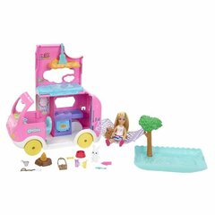 Barbie Chelsea nukk auto ja tarvikutega цена и информация | Игрушки для девочек | kaup24.ee