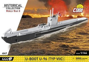 Laevakonstruktor Cobi U-Boot U-96 tüüp VIIC hind ja info | Klotsid ja konstruktorid | kaup24.ee