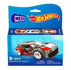 Konstruktor Hot Wheels Mega Pads Audi RS6 GTO, 77 d. hind ja info | Klotsid ja konstruktorid | kaup24.ee