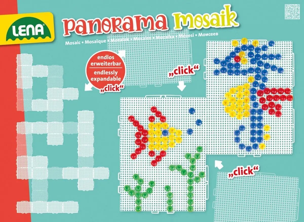 Loominguline komplekt Mosaic panorama XL Lena, 240 d. цена и информация | Arendavad mänguasjad | kaup24.ee