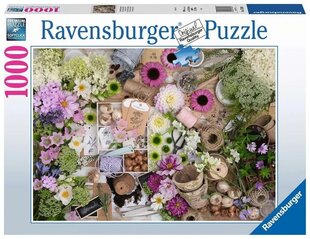 Pusle Ravensburgeri lilled, 1000 p. hind ja info | Pusled | kaup24.ee