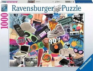 Pusle Ravensburger 90ndad, 1000 p. цена и информация | Пазлы | kaup24.ee