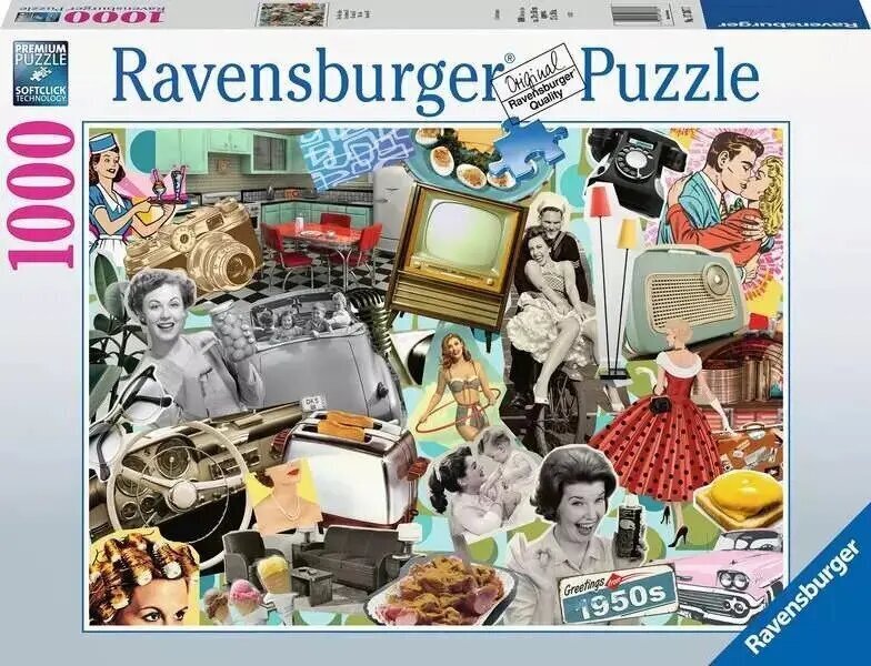 Pusle Ravensburgeri kollaaž, 1000 p. цена и информация | Pusled | kaup24.ee