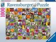 Pusle Ravensburgeri lillekollaaž, 1000 d. цена и информация | Pusled | kaup24.ee