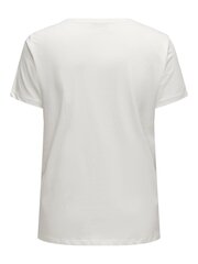 Only Carmakoma женская футболка 15321442*01, белый 5715517181351 цена и информация | Футболка женская | kaup24.ee