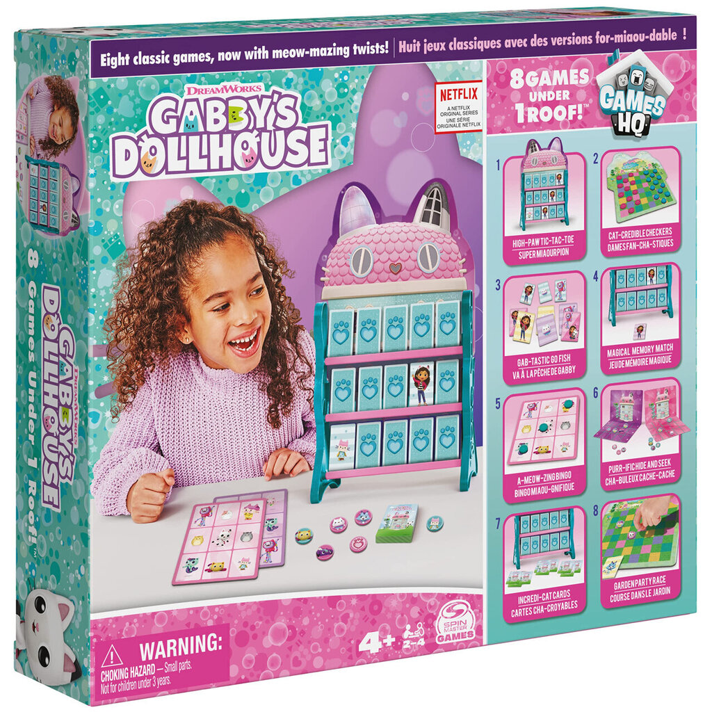 Lauamäng Gabby's Dollhouse цена и информация | Lauamängud ja mõistatused | kaup24.ee