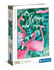 Пазл Clementoni Puzzle HQ Fantastic Animal Flamingos 35101, 500 деталей цена и информация | Пазлы | kaup24.ee