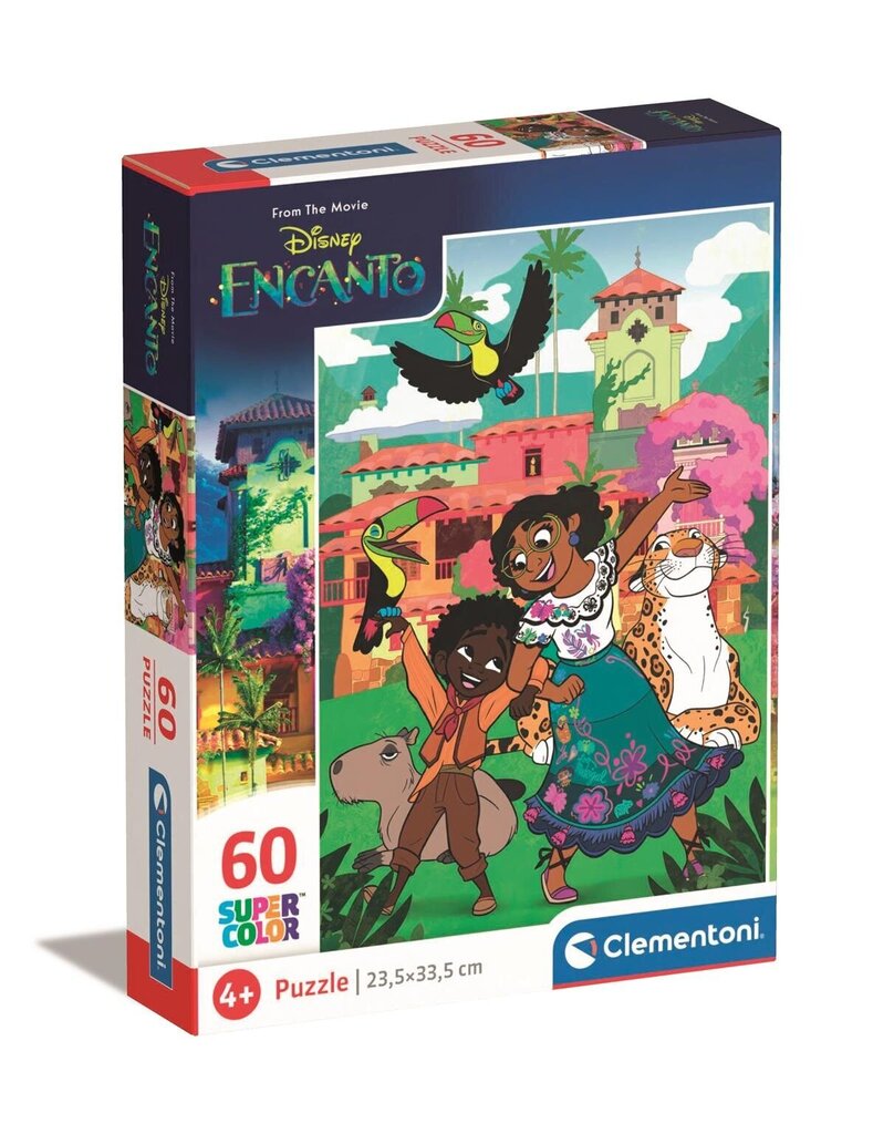 Pusle Clementoni 60 tk, Supercolor Disney Encanto 26192 hind ja info | Pusled | kaup24.ee