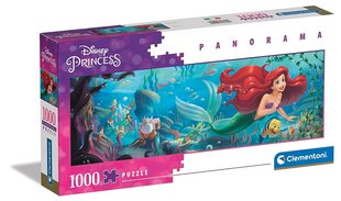 Pusle Clementoni Panorama Disney Little Mermaid 39658 hind ja info | Pusled | kaup24.ee