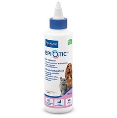 Kõrvahooldusvedelik kassidele ja koertele Virbac Epiotic Ear cleanser, 125 ml hind ja info | Karvahooldustooted loomadele | kaup24.ee