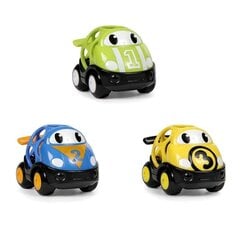 Värvilised autod, 3 tk hind ja info | Poiste mänguasjad | kaup24.ee