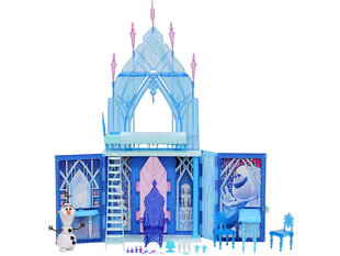 Suur kristall-linnus "Frozen" koos tarvikutega hind ja info | Tüdrukute mänguasjad | kaup24.ee