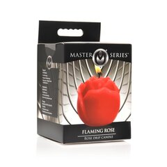 Свеча Flaming Rose, красного цвета цена и информация | Массажные масла | kaup24.ee