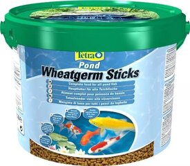 Sööt tiigikaladele Tetra Pond Wheatgerm Sticks, 10 l hind ja info | Toit kaladele | kaup24.ee