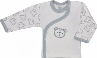 экологичная детская футболка 68 см, серая цена и информация | Футболка для малышки фуксия | kaup24.ee