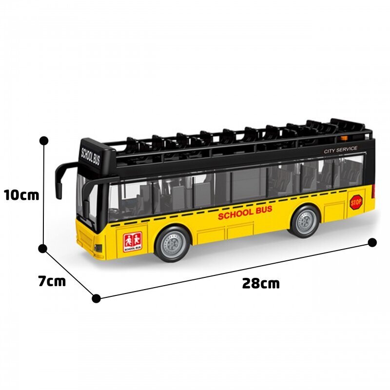 buss, millel on tuled ja avanevad uksed hind ja info | Poiste mänguasjad | kaup24.ee