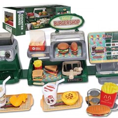 Mängu miniburgeripood Woopie цена и информация | Игрушки для девочек | kaup24.ee