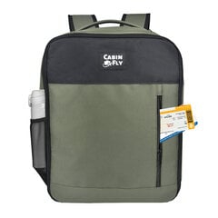 Рюкзак CabinFly Pacemaker Wizzair 40x30x20см, 24 л, зеленый цена и информация | Туристические, походные рюкзаки | kaup24.ee