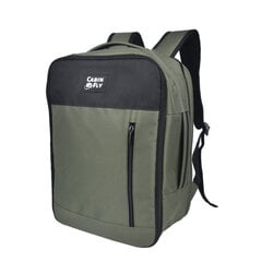 Seljakott CabinFly Pacemaker Wizzair, 40x30x20 cm, 24 l, Khaki цена и информация | Туристические, походные рюкзаки | kaup24.ee