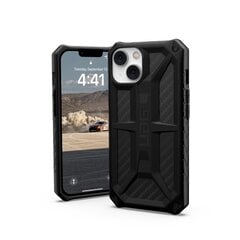 UAG Monarch - защитный чехол для iPhone 13/14, совместимый с MagSafe (углеродное волокно) цена и информация | Чехлы для телефонов | kaup24.ee