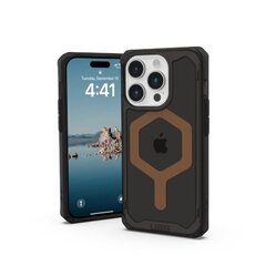 UAG Plyo Magsafe - protective case for iPhone 15 Pro compatible with MagSafe (black-bronze) hind ja info | Telefoni kaaned, ümbrised | kaup24.ee