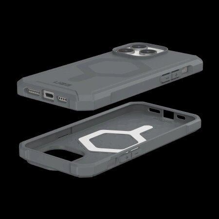 UAG Essential Armor Magsafe - protective case for iPhone 15 Pro Max (silver) hind ja info | Telefoni kaaned, ümbrised | kaup24.ee