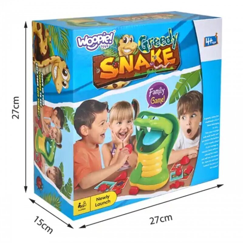 Arkaadmäng Woopie Greedy Snake hind ja info | Lauamängud ja mõistatused | kaup24.ee
